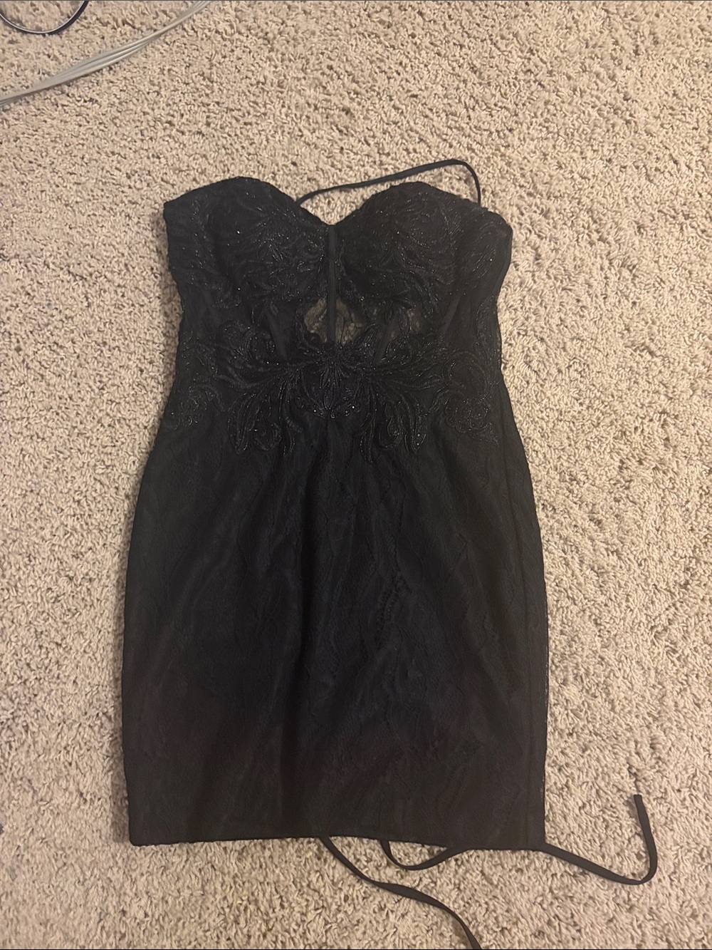 Black homecoming dress
